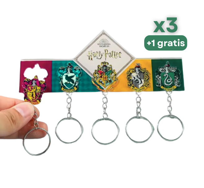 Harry Pack - 4 Casas + Colgador de Llaves