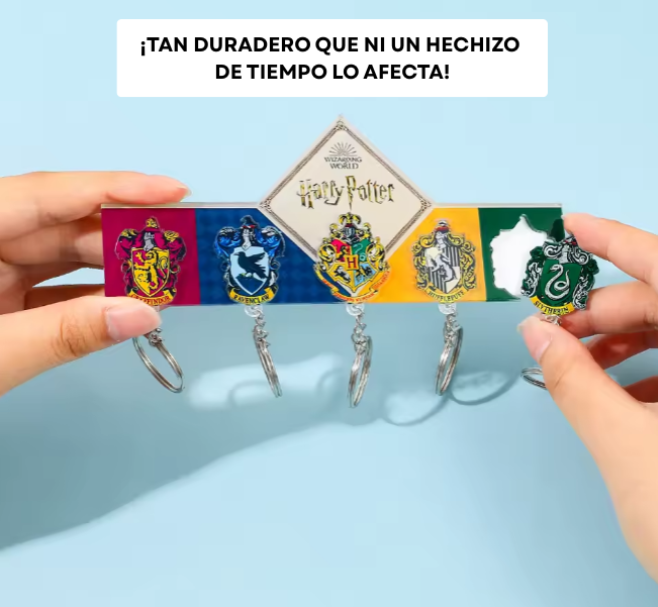 Harry Pack - 4 Casas + Colgador de Llaves